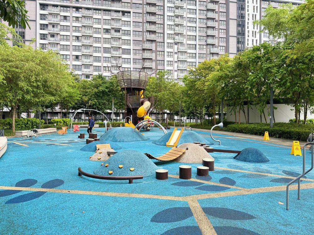 M Vertica children's playground on the facilities deck